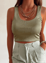 Top Nashville satin - Imagen 4