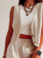 Chaleco Lino