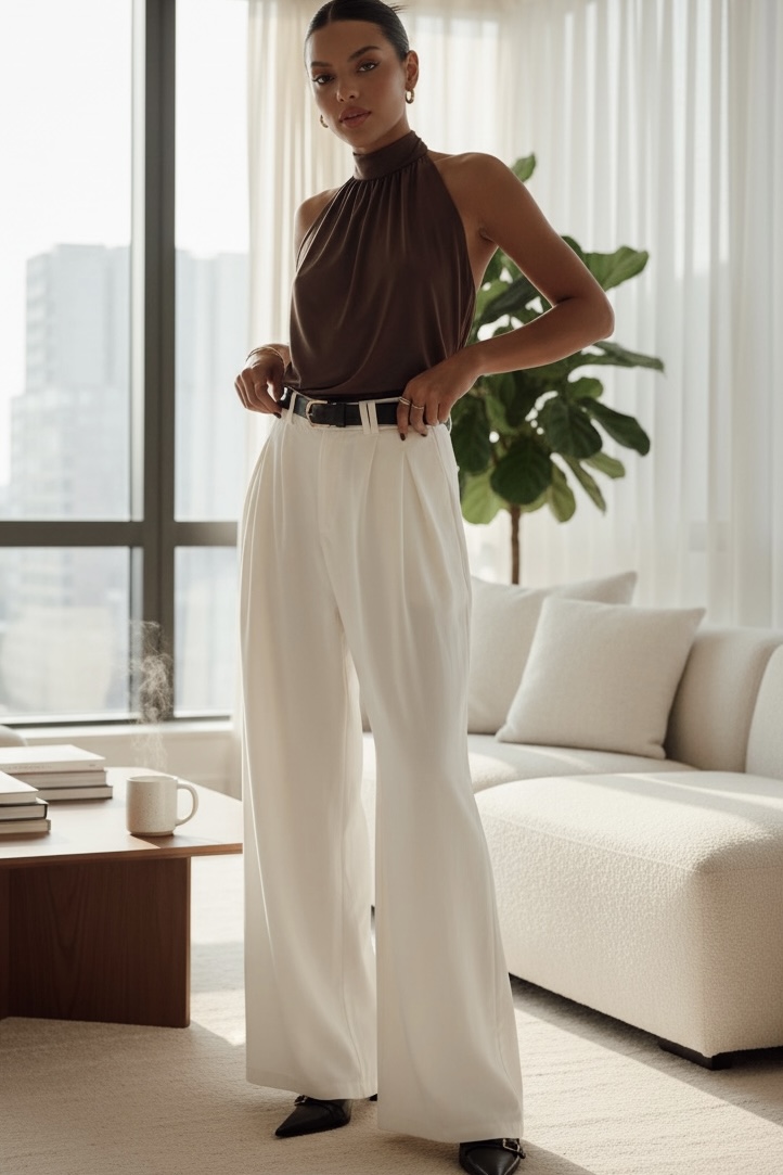Edited in Tezza with: Vintage Pant Dolce white - Imagen 1