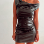 Vestido Leather importado