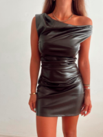 Vestido Leather importado