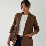 Blazer gamuzado importado