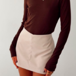 Skort Gamuzado