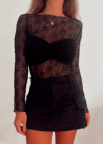 Skort Gamuza Western