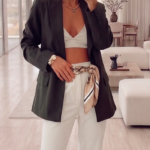 Blazer Margaret Black