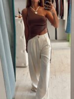 Pant Wide Lino - Imagen 3