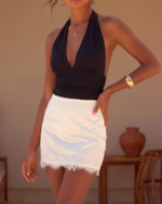Skort Saten
